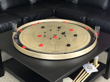 Load image into Gallery viewer, Tracey Tour Crokinole Board (Grey Rock)
