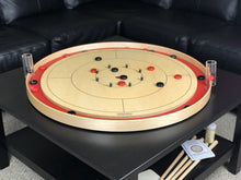 Load image into Gallery viewer, Tracey Tour Crokinole Board (Red)
